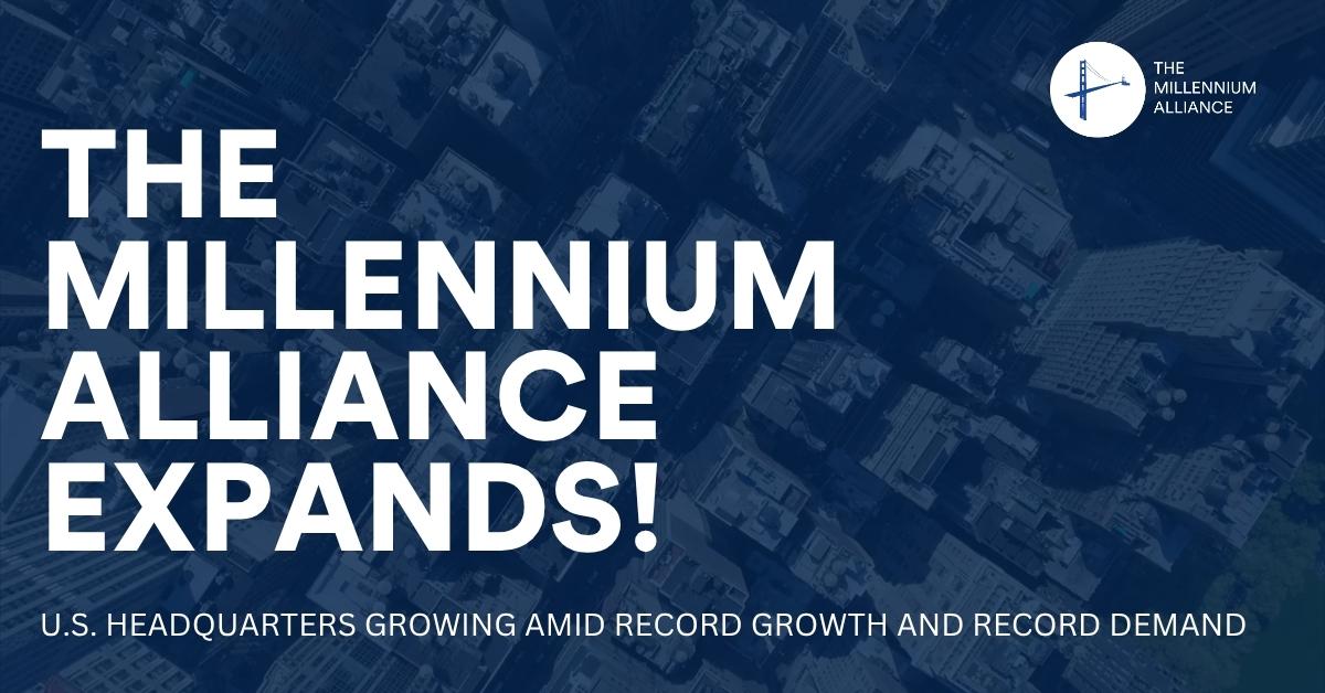 Millennium Expands U.S. Headquarters Amid Rapid Growth and Record Demand